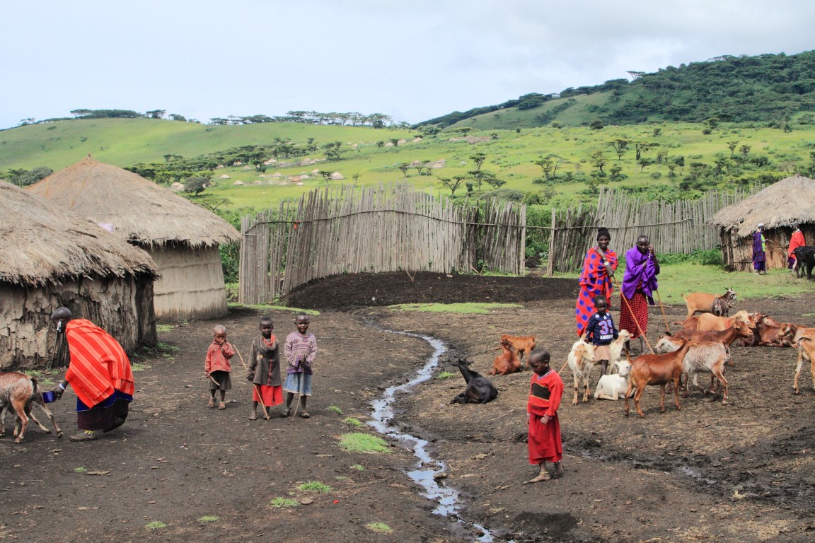 Maasai People in Tanzania